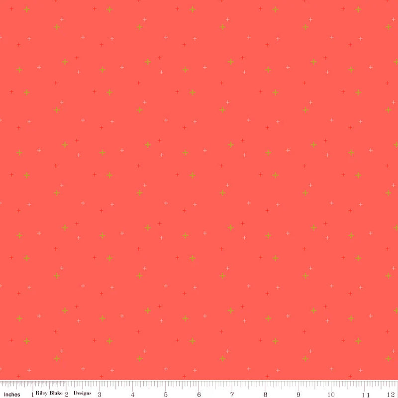 Riley Blake Designs - Sparkler, Rouge || SOLD BY THE HALF YARD