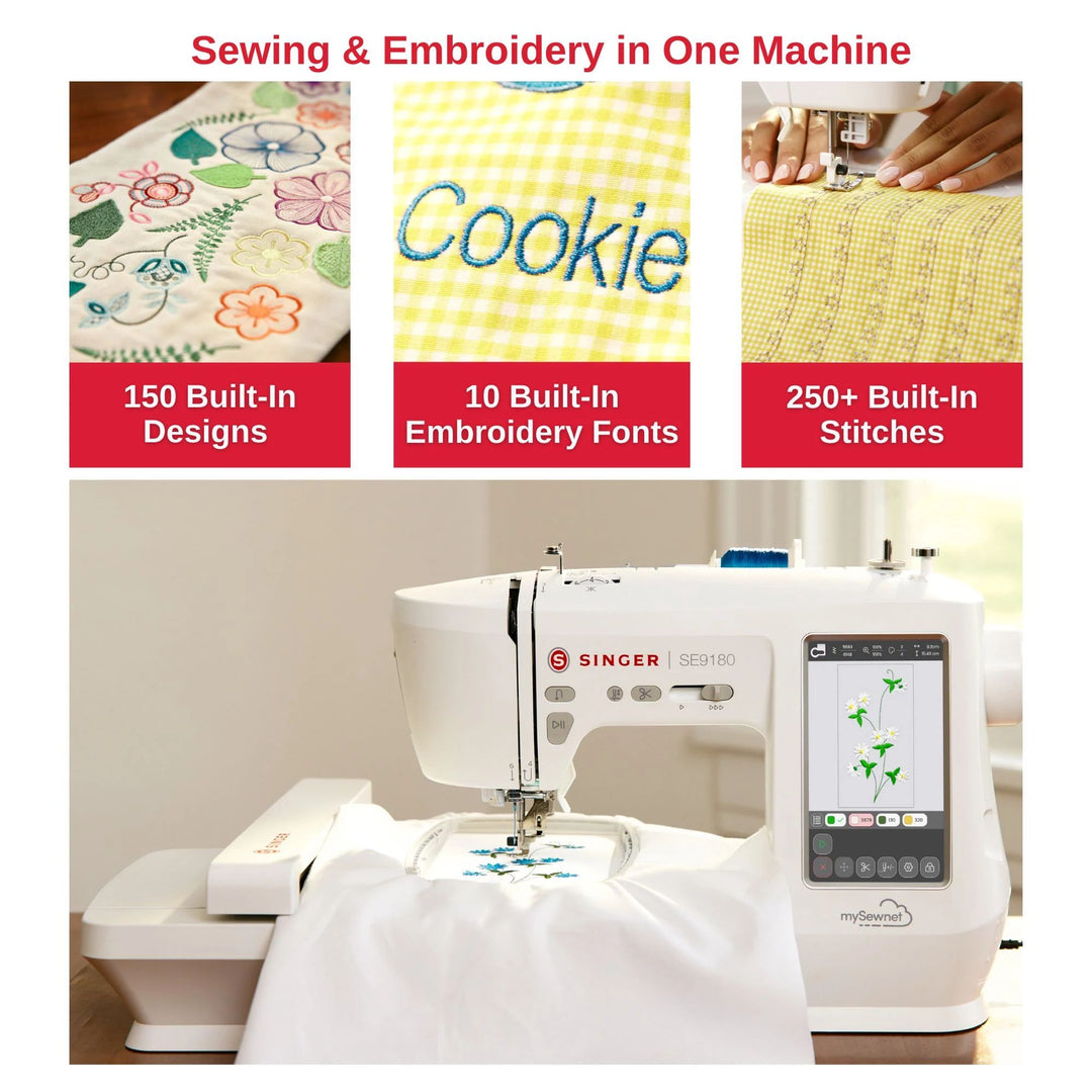 Singer SE9180 Sewing and Embroidery Machine