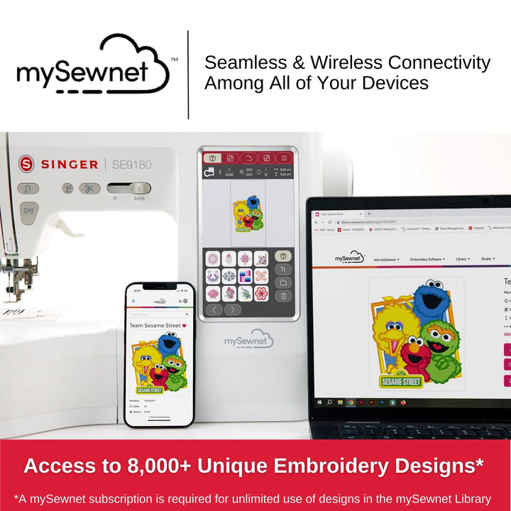 Singer SE9180 Sewing and Embroidery Machine