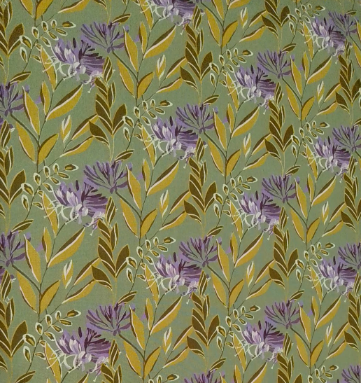 Sevenberry - Purple Grevillea, Imported from Japan || SOLD BY THE HALF YARD