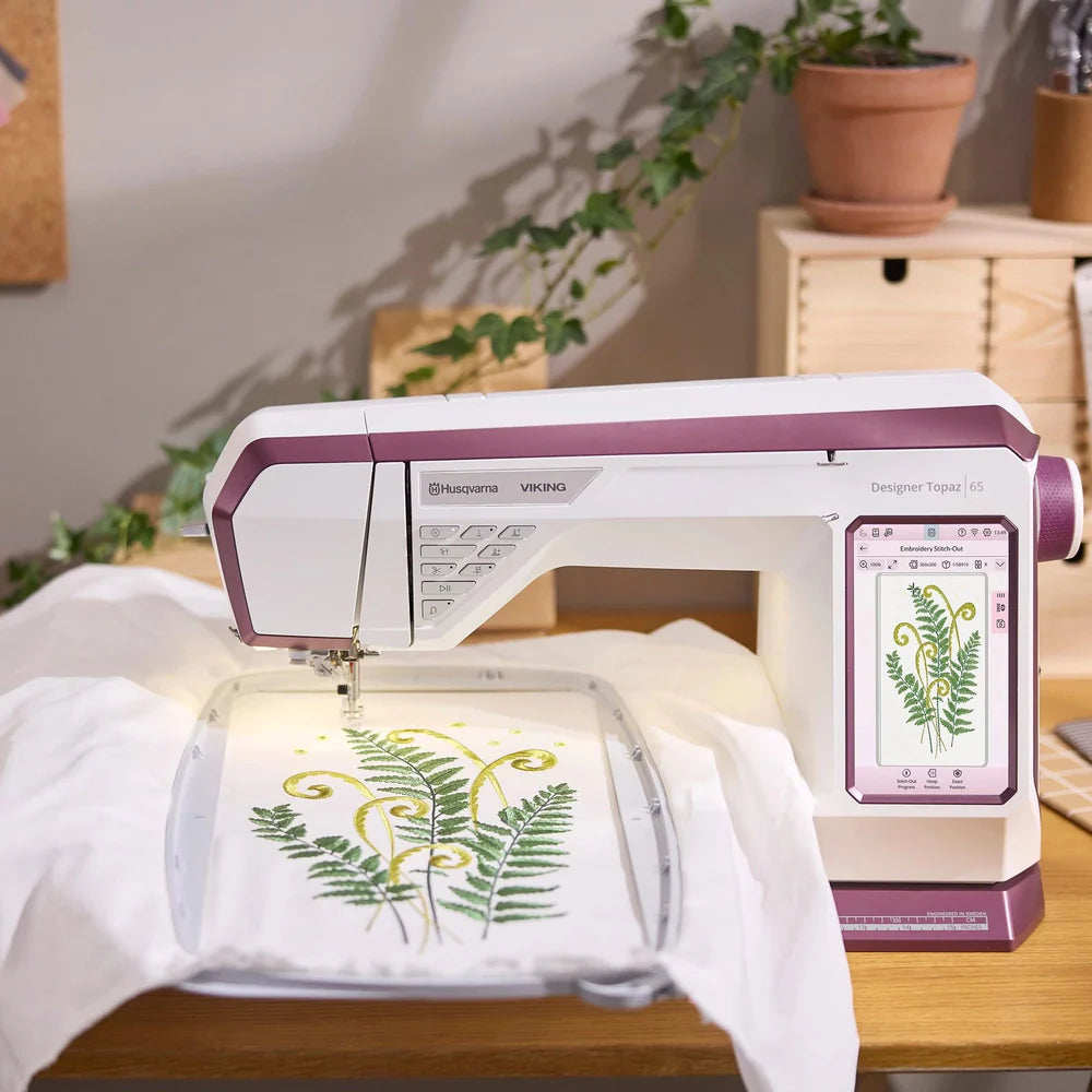 HUSQVARNA VIKING DESIGNER TOPAZ 65 - Sewing & Embroidery Machine