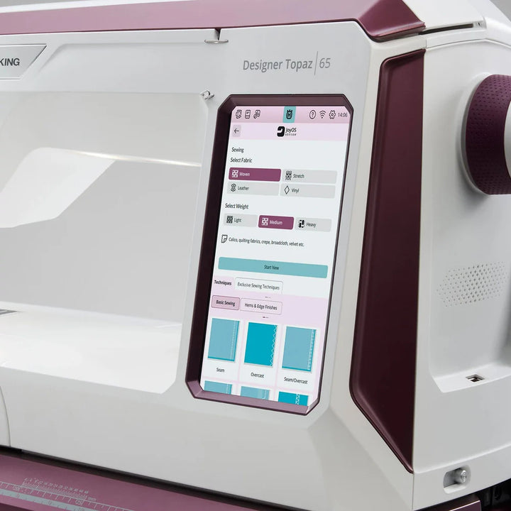 HUSQVARNA VIKING DESIGNER TOPAZ 65 - Sewing & Embroidery Machine