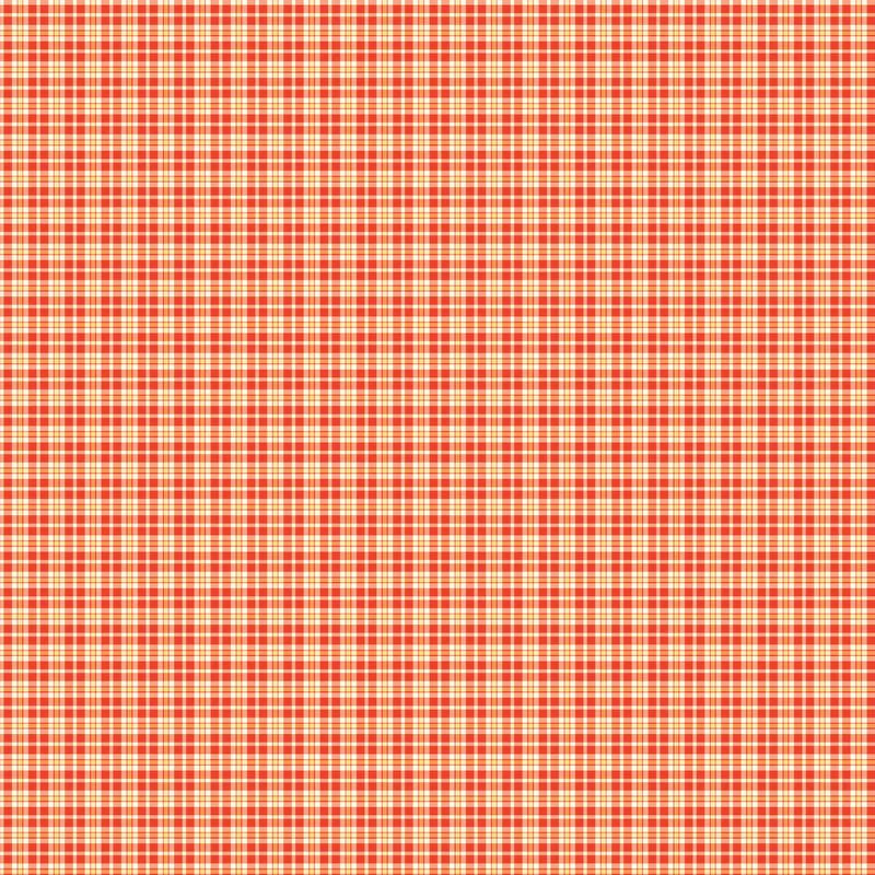 Riley Blake Designs - Summer's in Town, Plaid Red || SOLD BY THE HALF YARD