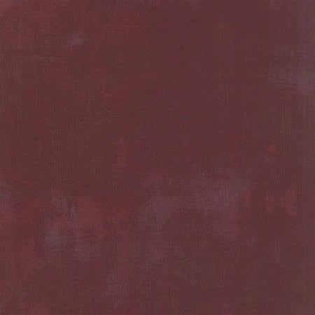 Moda Fabrics - Grunge, Burgandy || SOLD BY THE HALF YARD