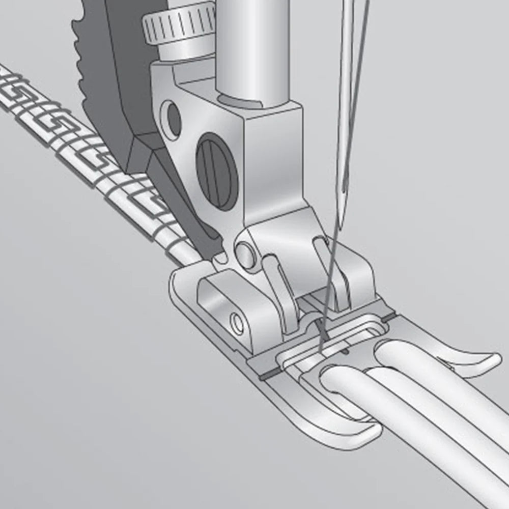 PFAFF - Three Hole Yarn Foot for IDT #820920096