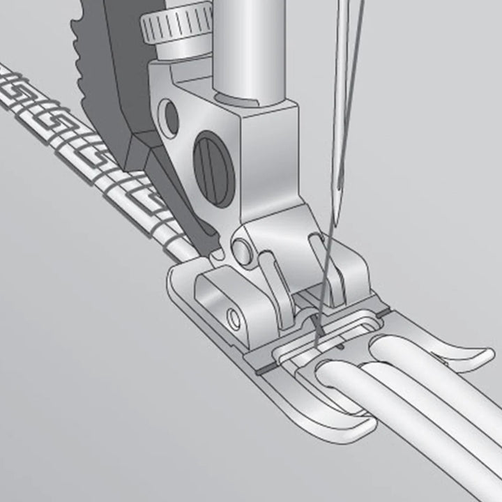 PFAFF - Three Hole Yarn Foot for IDT #820920096