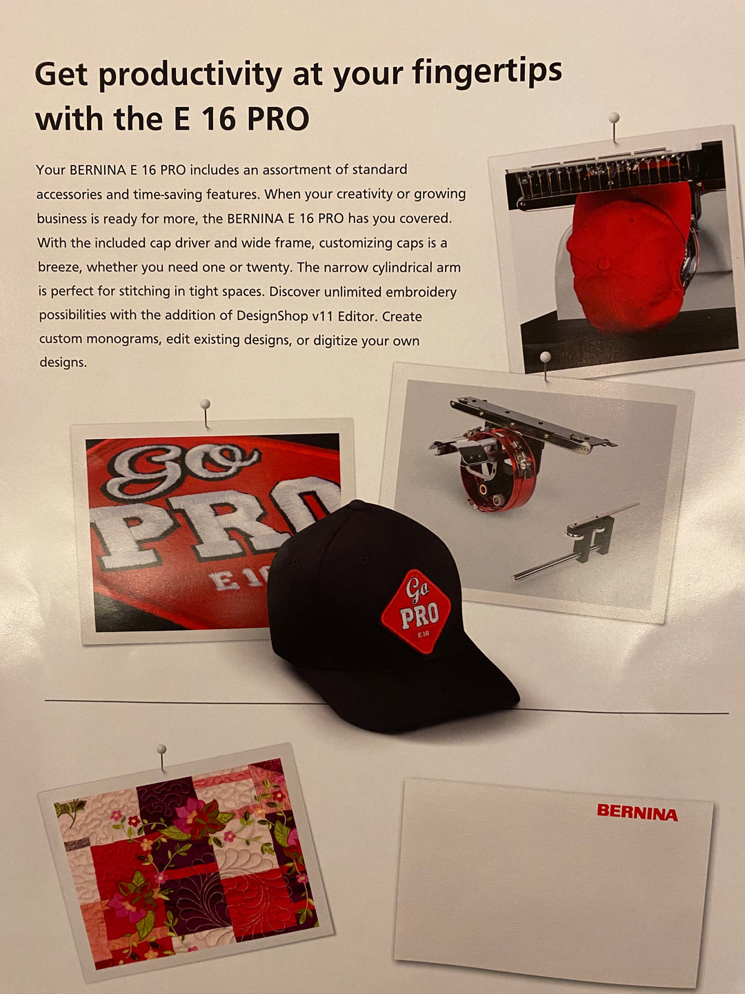Bernina E16 Pro