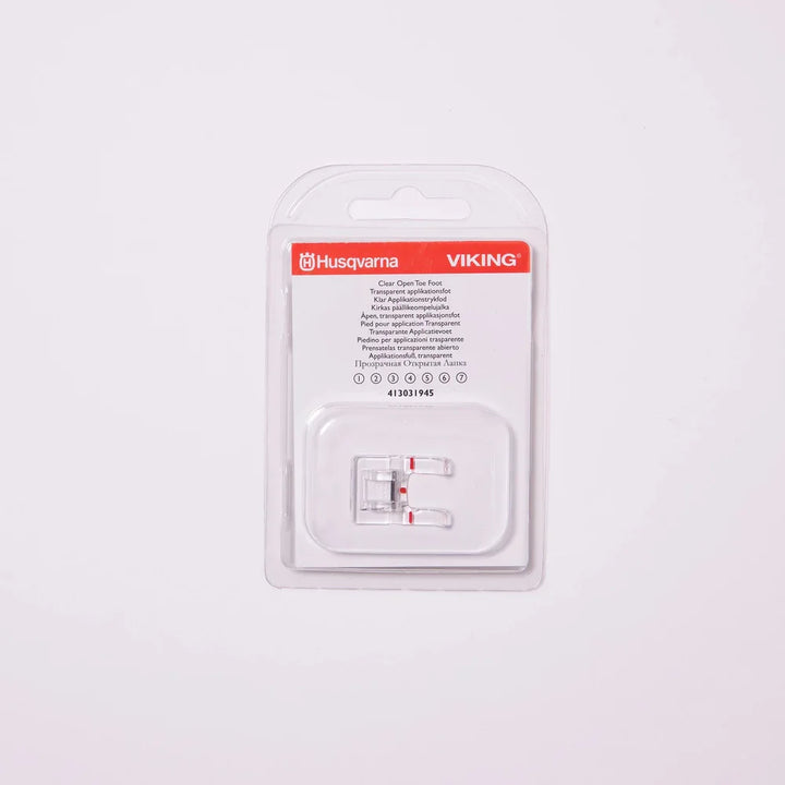 Husqvarna Viking - Clear Open Toe Pressure Foot #413031945