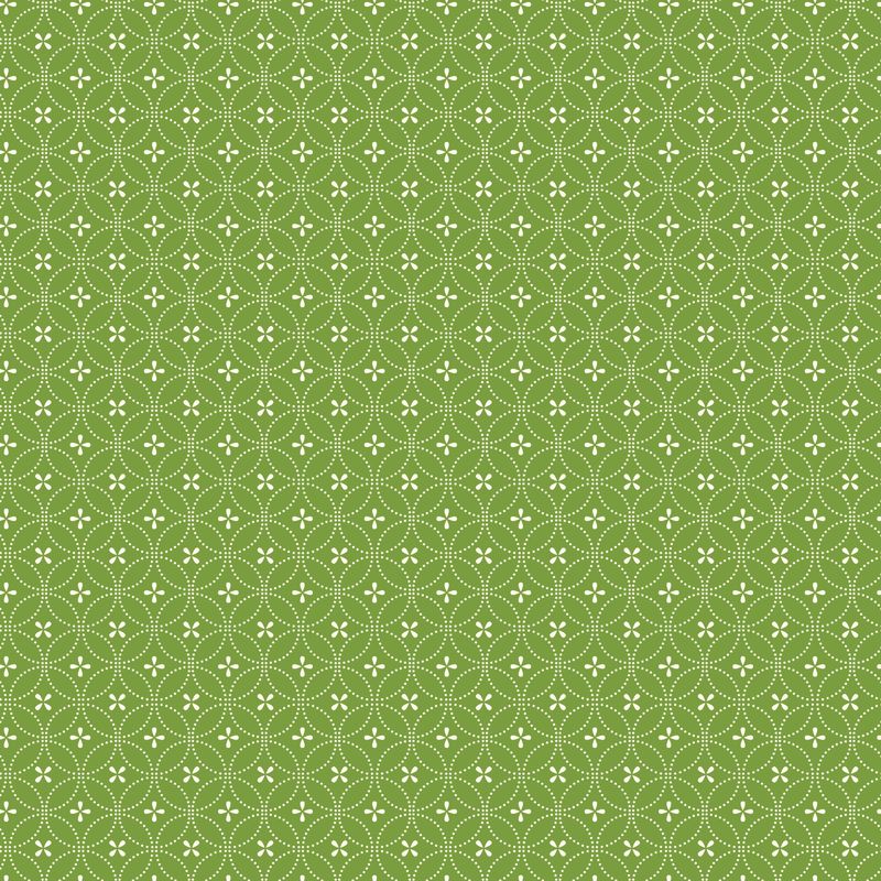 Riley Blake Designs - Summer's in Town, Circle Dots Green || SOLD BY THE HALF YARD