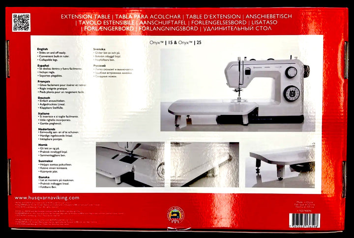 Husqvarna Viking Extension Table for Onyx 15 & 25