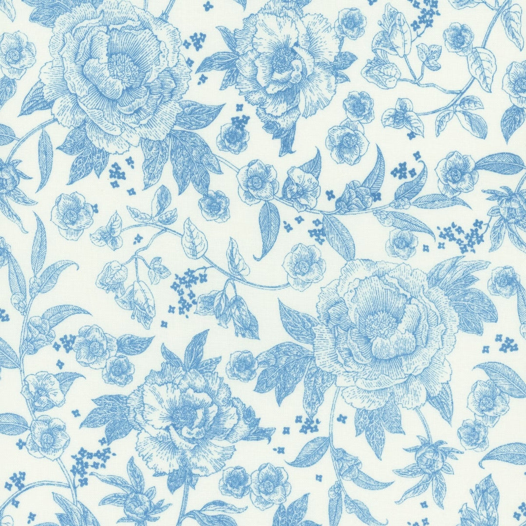 Riley Blake Designs - Penelope, Main, Cream || SOLD BY THE HALF YARD