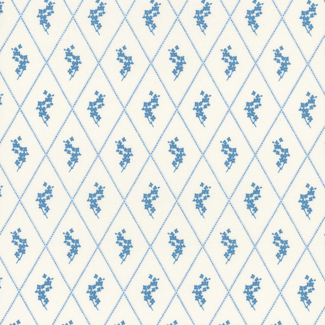 Riley Blake Designs - Penelope, Diamonds, Cream || SOLD BY THE HALF YARD