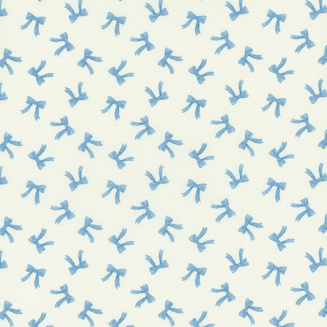 Riley Blake Designs - Penelope, Bows, Cream || SOLD BY THE HALF YARD