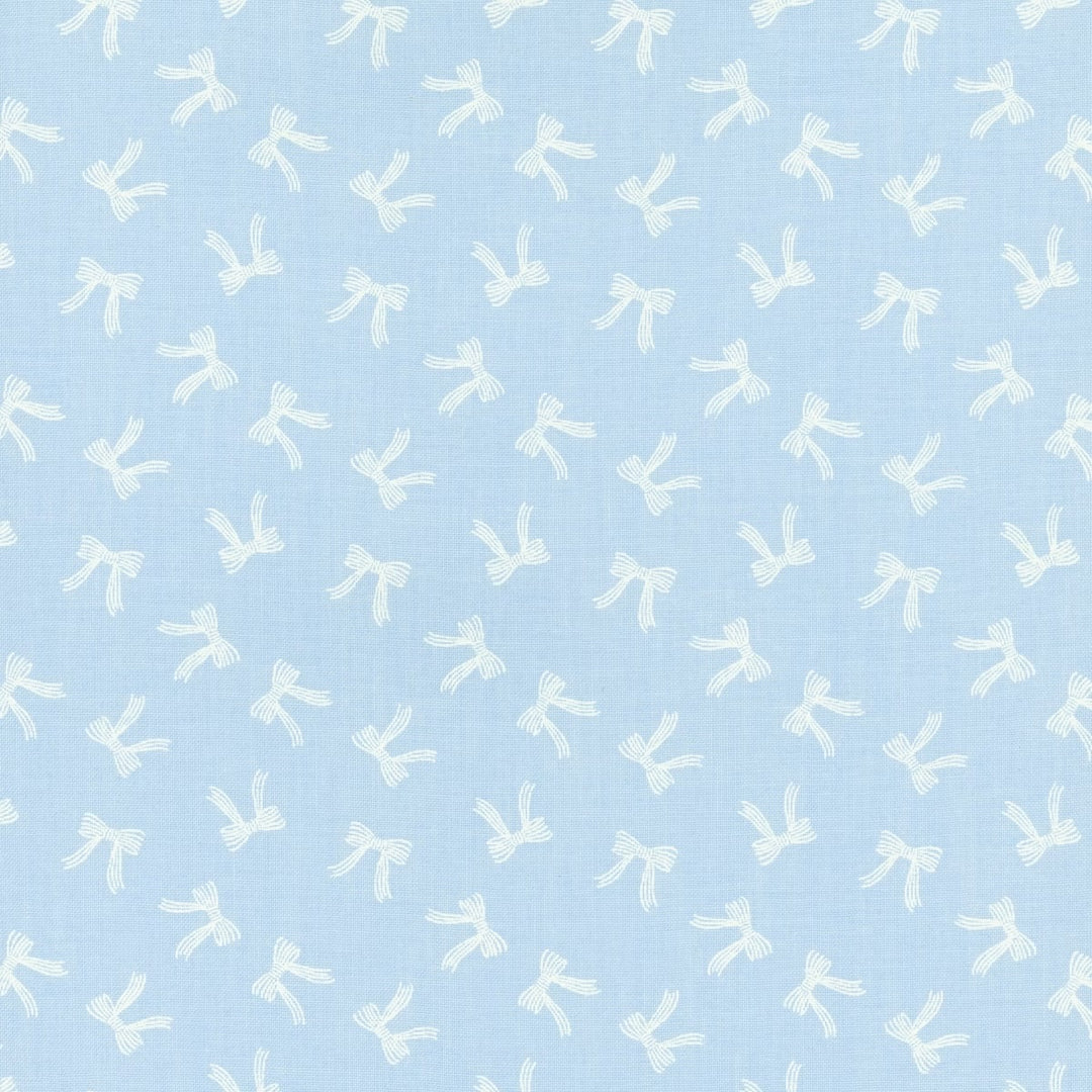 Riley Blake Designs - Penelope, Bows, Sky || SOLD BY THE HALF YARD