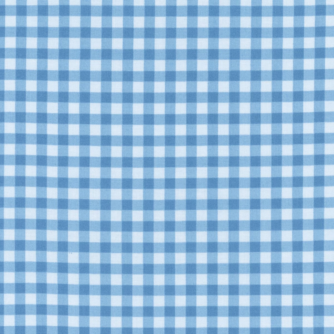 Riley Blake Designs - Penelope, Gingham, Blue || SOLD BY THE HALF YARD