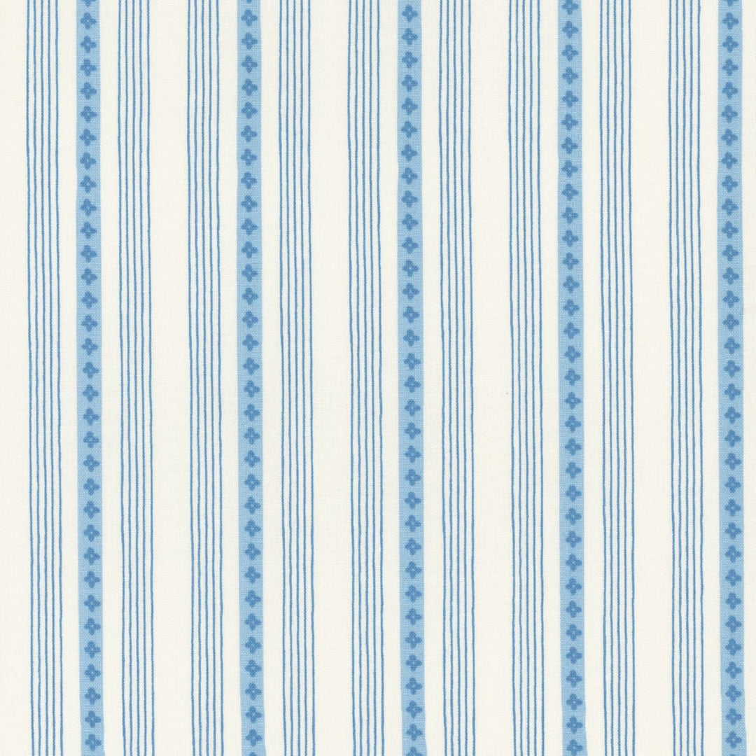 Riley Blake Designs - Penelope, Stripes, Cream || SOLD BY THE HALF YARD