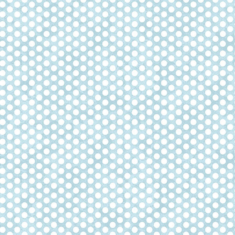 Northcott - Peas in a Pod, Dots, Blue || SOLD BY THE HALF YARD