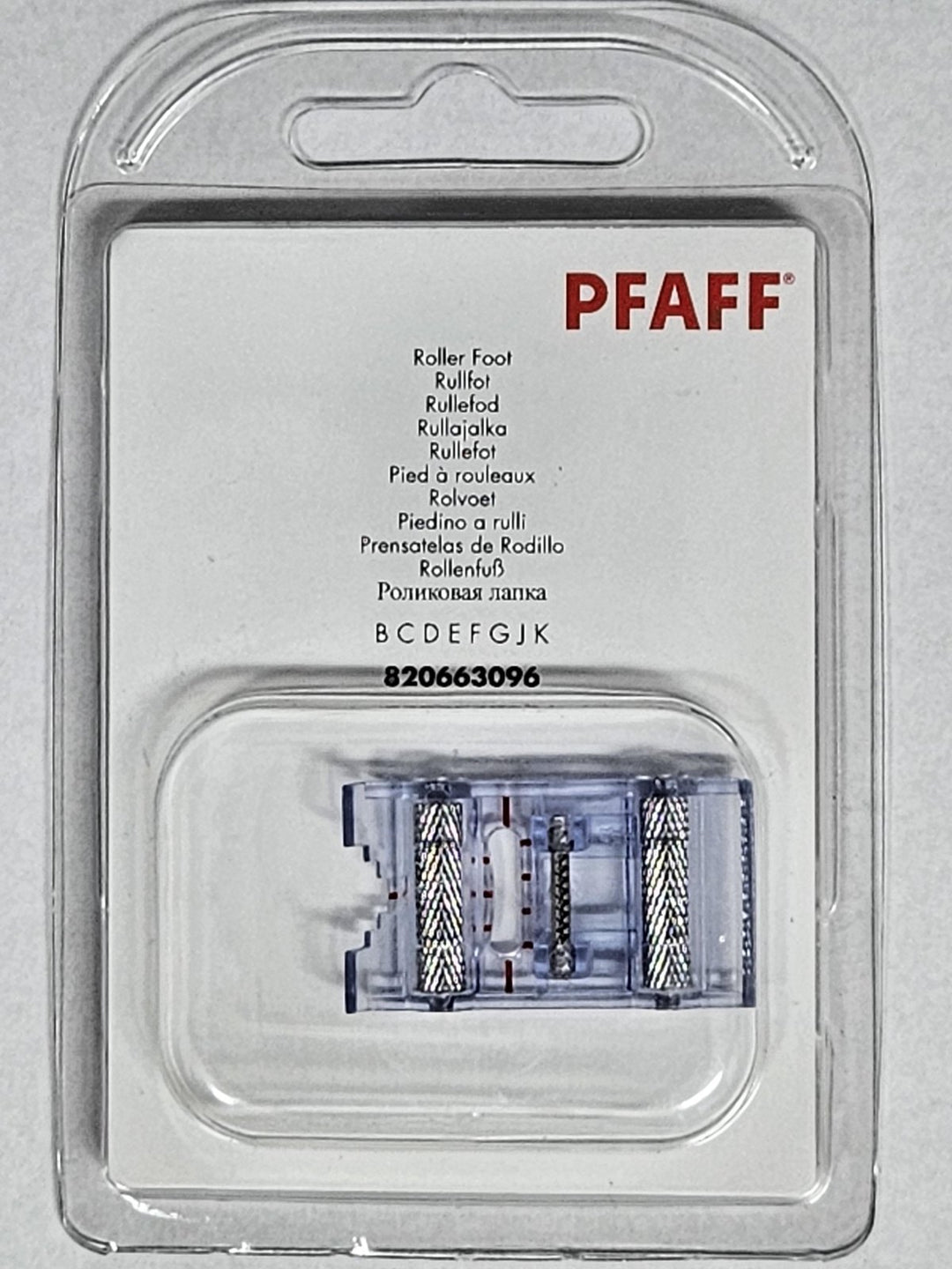 PFAFF - Roller Foot  #820663096