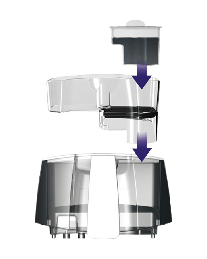 Water Tank Holder - Anti-Scale Cartridge