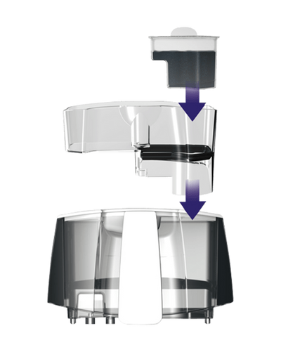 Water Tank Holder - Anti-Scale Cartridge