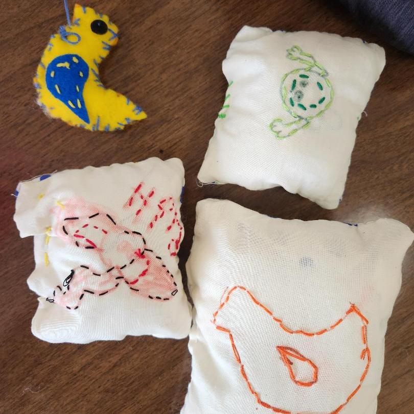 Santa Rosa - Kids' Hand Sewing Class with Wildflower Sewing and Craft Studio - 22 Aug 2026