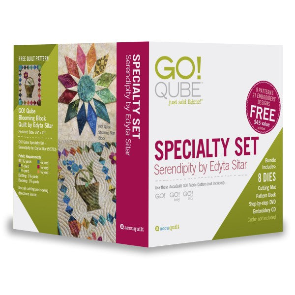 GO! Qube Specialty Set-Serendipity by Edyta Sitar
